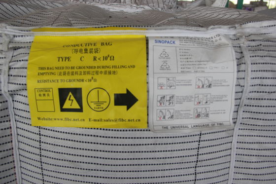 acheter Sacs en vrac industriels conducteurs de cloison anti- tamisant pour les marchandises inflammables online manufacture