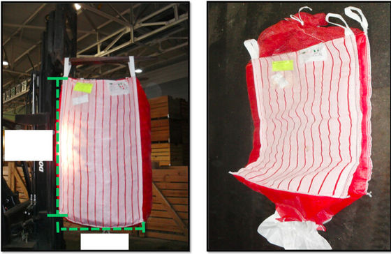 acheter Pommes de terre en vrac aéré sacs 1.5tonne, rouges PP FIBC en tissu respirant Sacs online manufacture