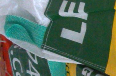U-panel BOPP laminated bags , PP Jumbo Bags inside with corner loops