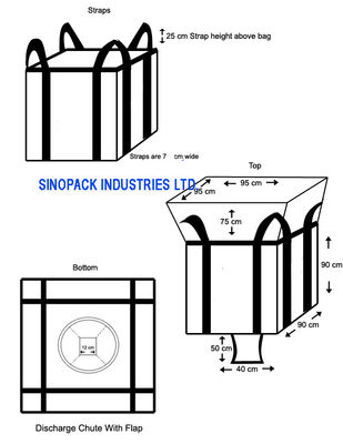 acheter Grande Vierge circulaire/tubulaire résistante pp du sac FIBC pour le stockage/transport online manufacture