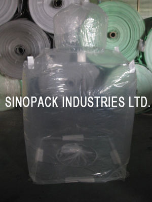 acheter La forme transparente d'épaisseur de 3mil 6mil a adapté le grand revêtement de sac de PE de LLDPE/LDPE online manufacture