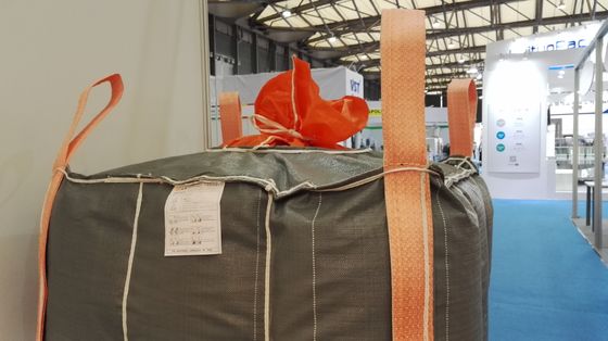 acheter Grands sacs enormes de pp de panneau gris du tissu 1000KGS 4 pour des graines de stockage de transport online manufacture