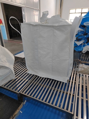 100% Virgin Polypropylene Food Grade FIBC Designed With 6 Lifting Loops And Duffle Top Option