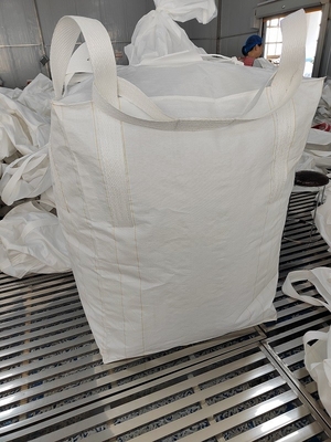 100% Virgin Polypropylene Food Grade FIBC Designed With 6 Lifting Loops And Duffle Top Option